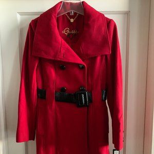 Guess Women's Coat, red size S